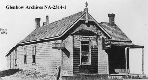 Remarks: Located on corner of 9th Avenue and 5th Street SE. which had been used as a school in 1884. Re: "Calgary Protestant School District Number 19".