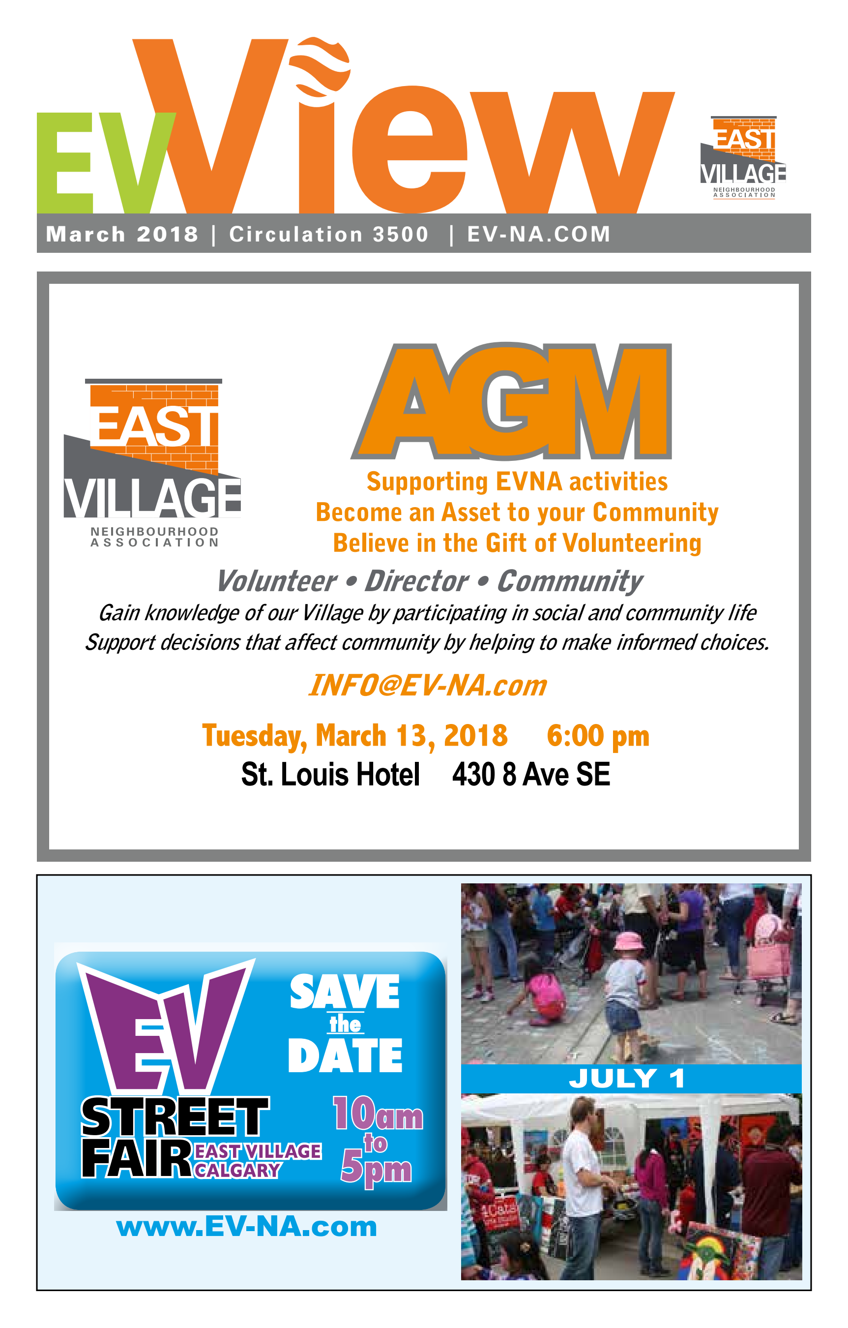 March 2018 Newsletter